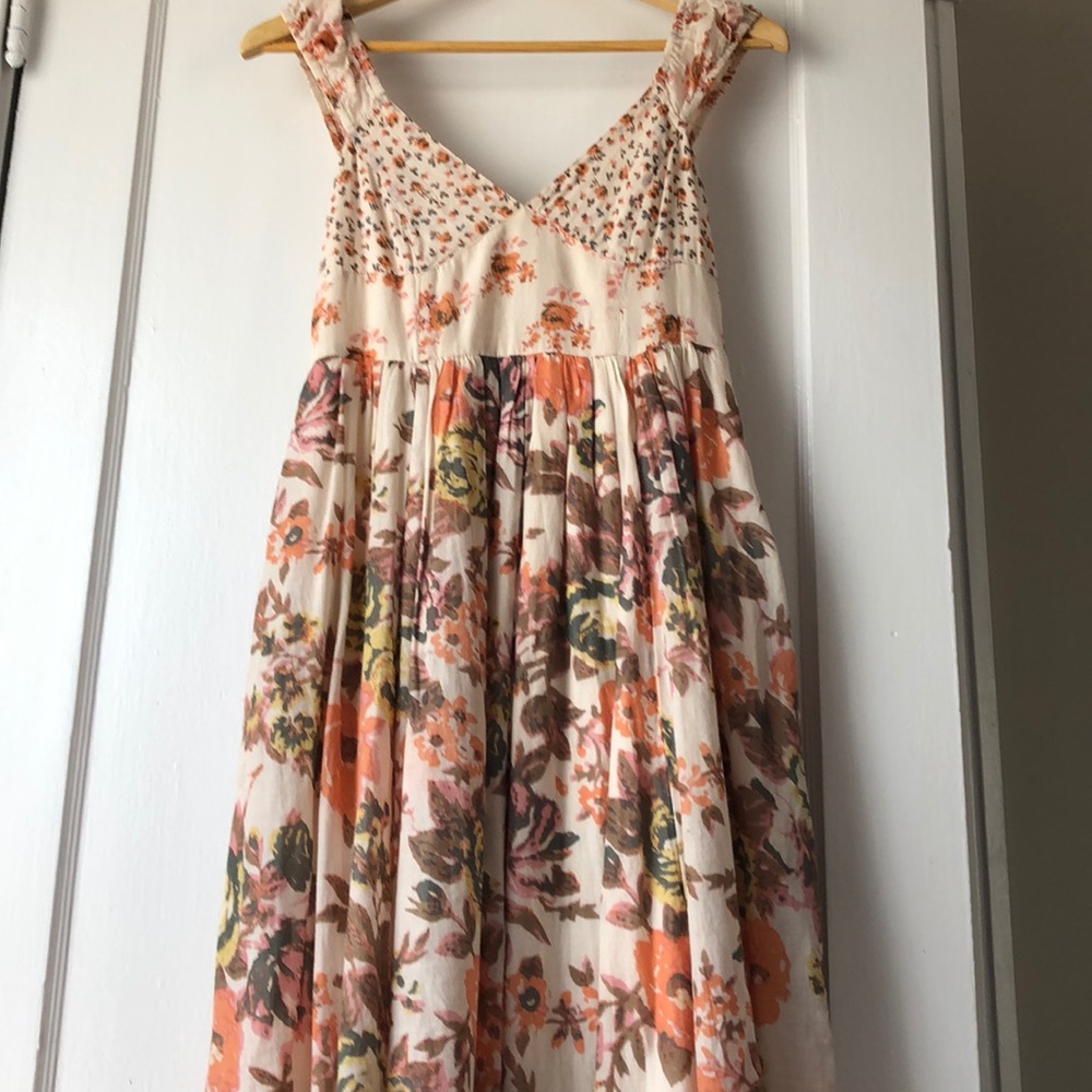 FREE-PEOPLE Summer Bouquet Dress XS